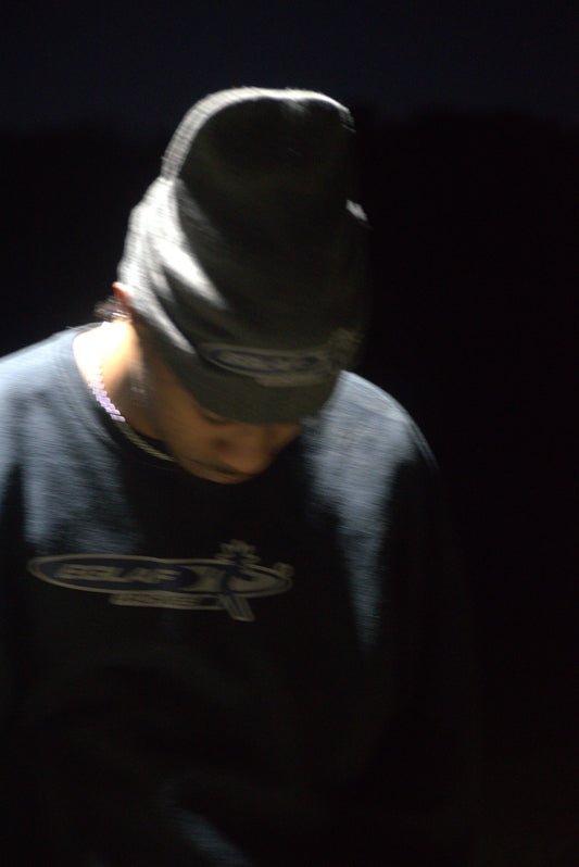 BLACK EGLAF SWEATSHIRT