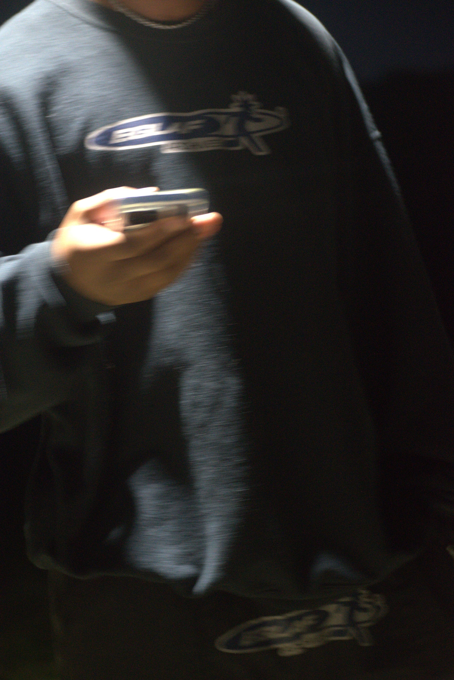 BLACK EGLAF SWEATSHIRT