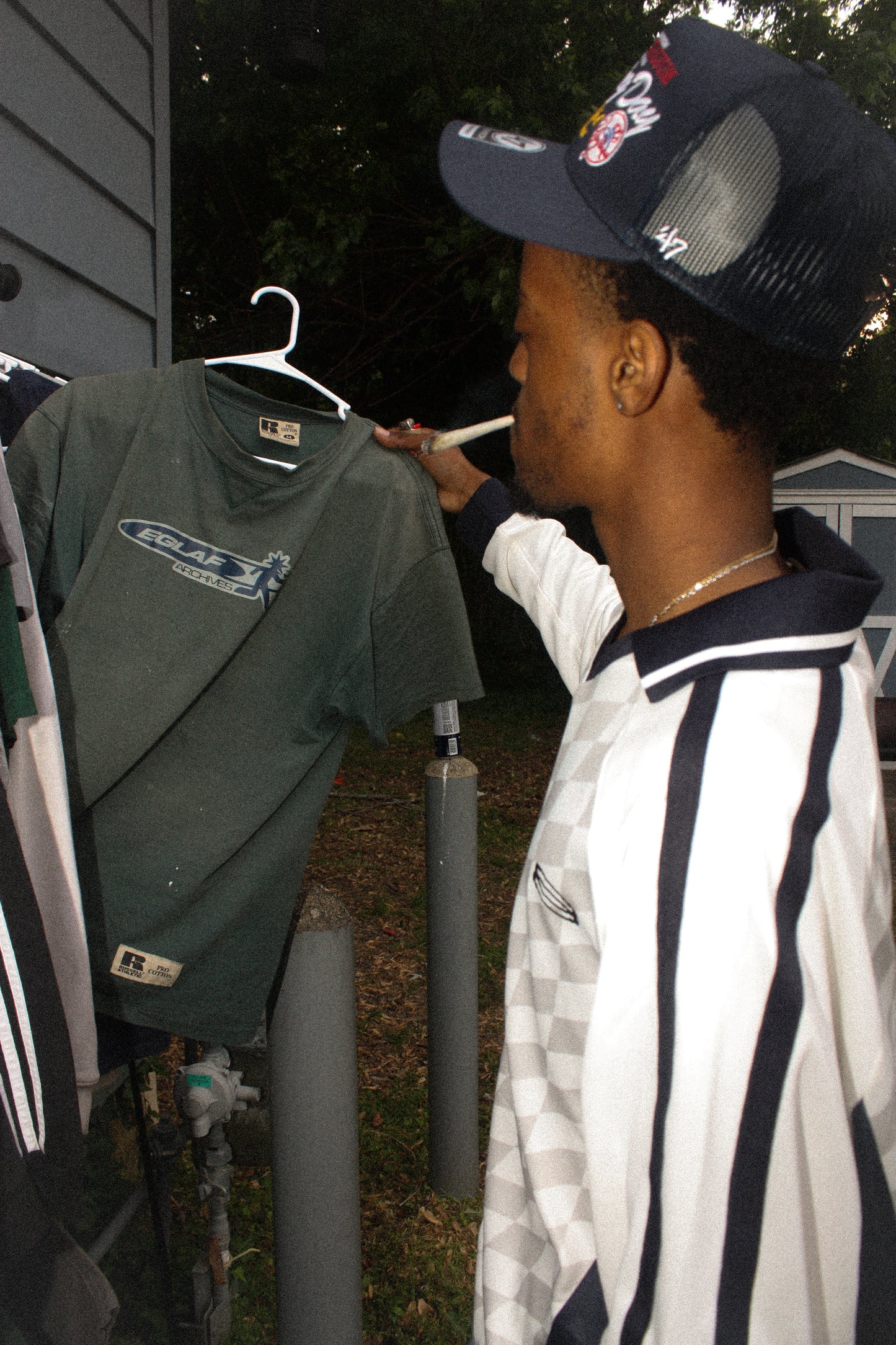 1 OF 1 EGLAF X VINTAGE RUSSEL TEE