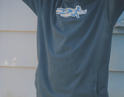 1 OF 1 BLACK EGLAF HOODIE
